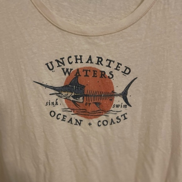 Short sleeve Ocean & Coast‎ t-shirt XL Swordfish uncharted waters sink or swim - Picture 4 of 12